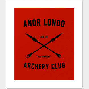 Archery Club Posters and Art